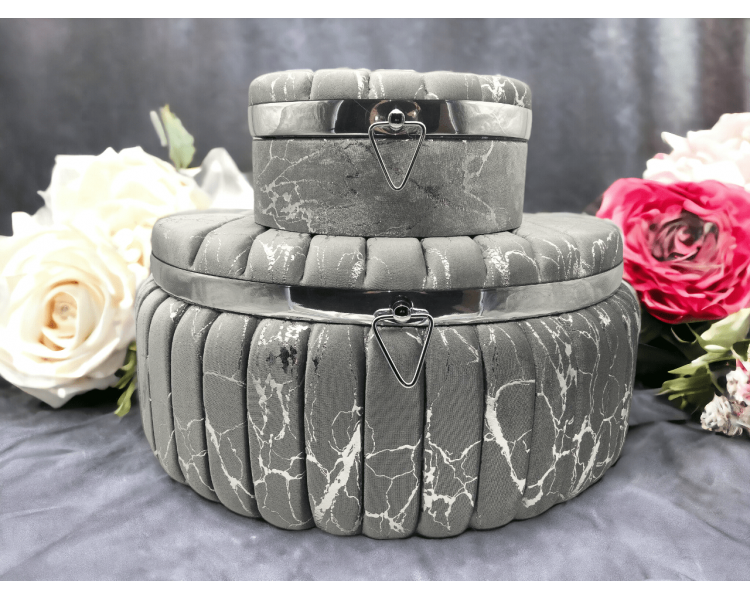 COFFRET DE MARIAGE - GRIS SILVER