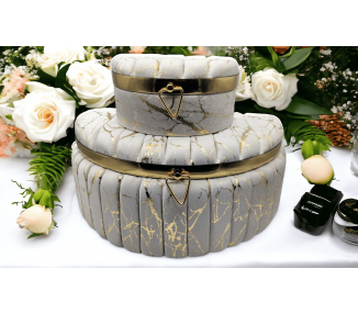 COFFRET DE MARIAGE - BLANC GOLD