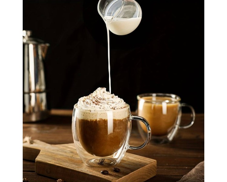Ensemble de dégustation à café en verre latte Maroc